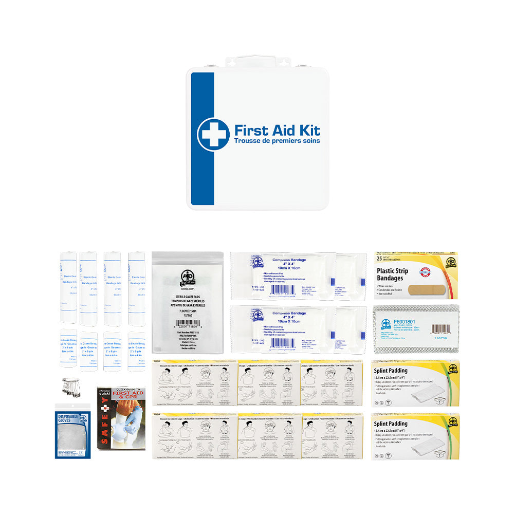 Trousse de premiers soins unifiée Wasip Ontario WSIB niveau 1 M24 – 6 à 15 employés