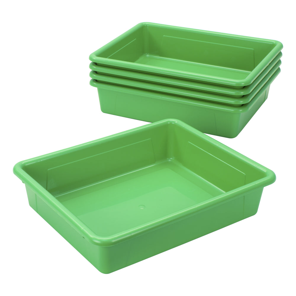Plateau de rangement plat Storex Stowaway 3" H - Vert