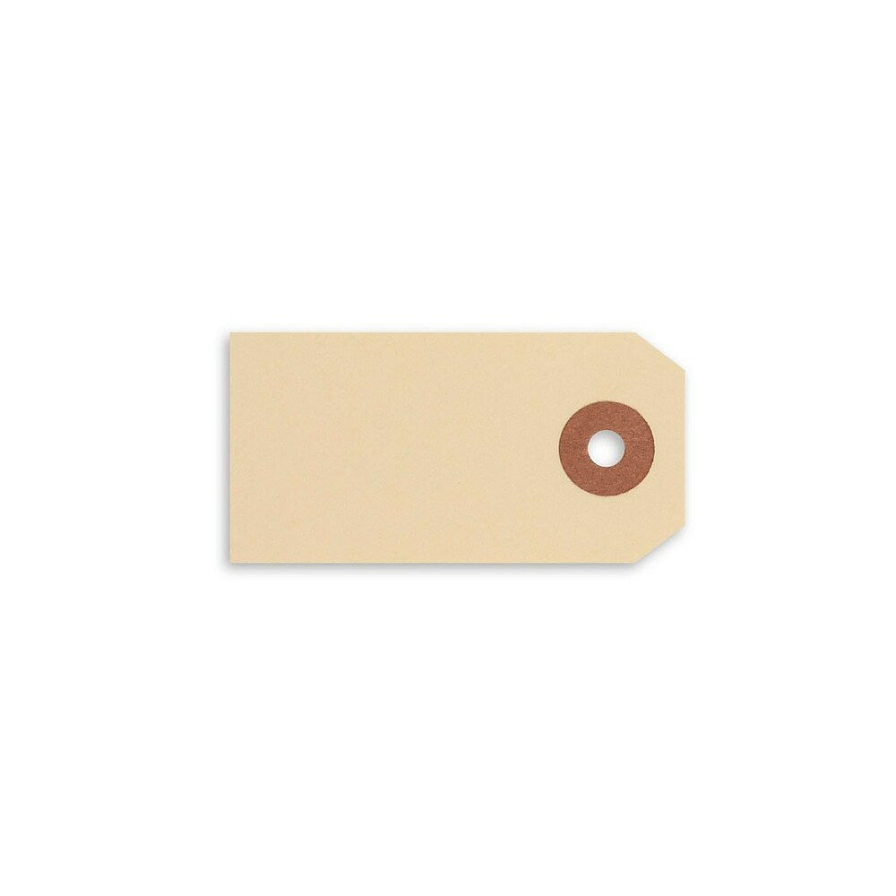 Merangue Manilla Shipping Tags - 2 3/4" x 1 3/8" - 1000 Pack