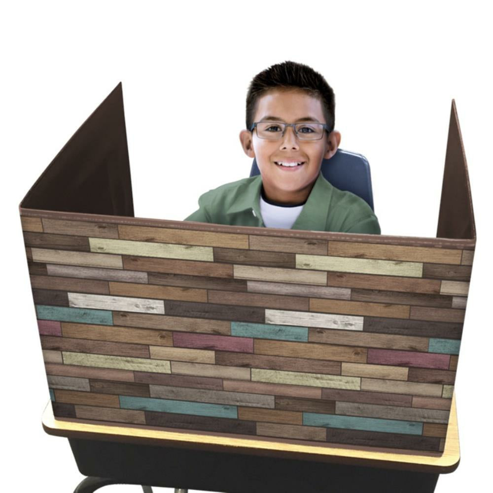 Reclaimed Wood Privacy Screen, 22" w x 16" h x 14" d.