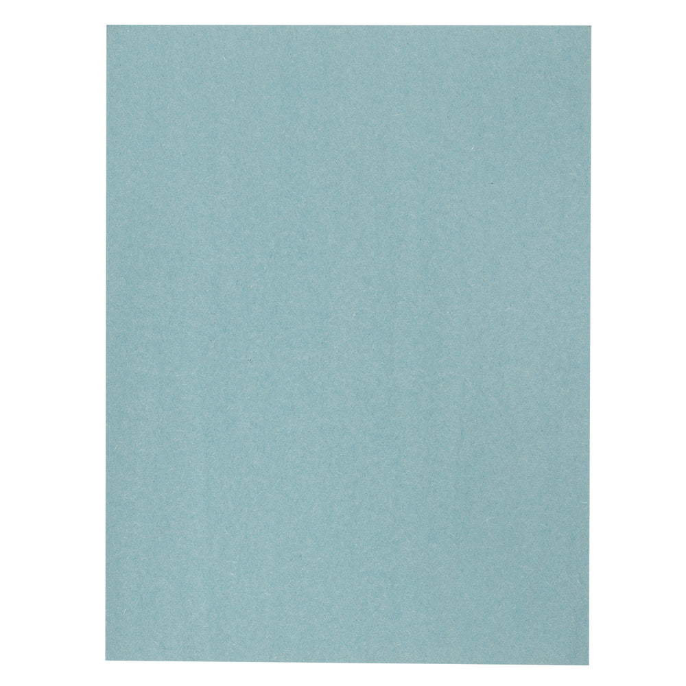 Papier de construction North American Paper Inc. – 45,7 x 61 cm – Bleu clair – 48 feuilles