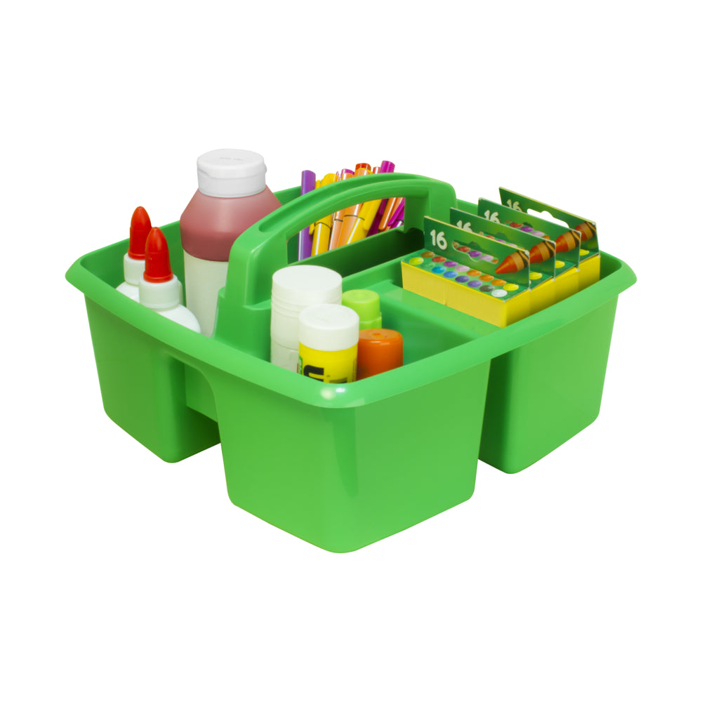 Petit Caddy Storex - 23,49 x 23,49 x 13,33 cm - Vert