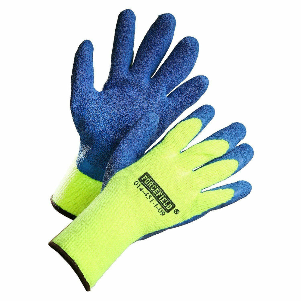 Gants d'hiver Forcefield avec paume enduite de caoutchouc - Taille L - Jaune