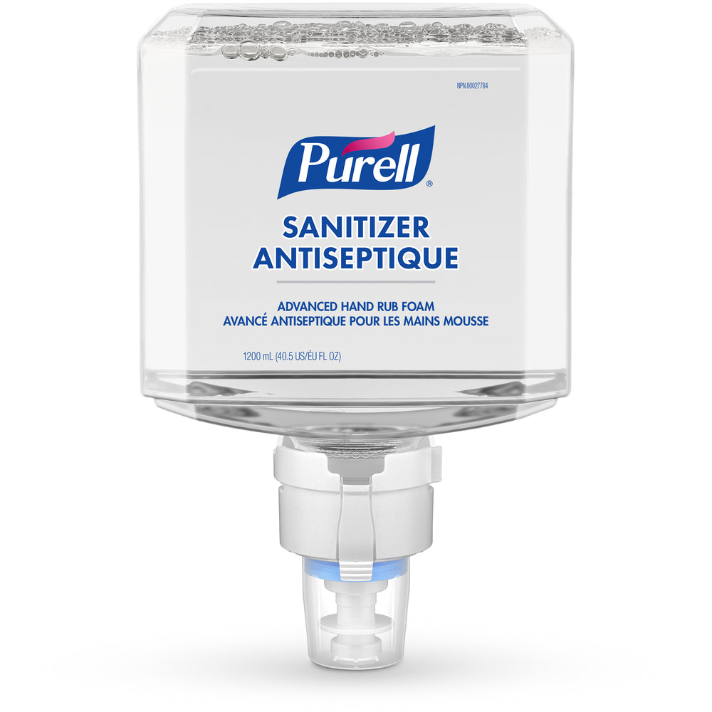 Mousse nettoyante pour les mains PURELL Advanced - Recharge de 1 200 ml pour Purell ES8 - Paquet de 2