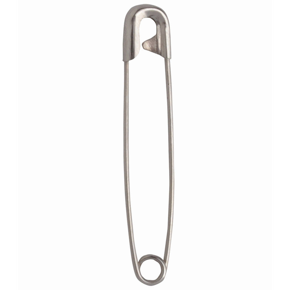Safecross 5.1cm Safety Pins - Size 3 - 144 Pack