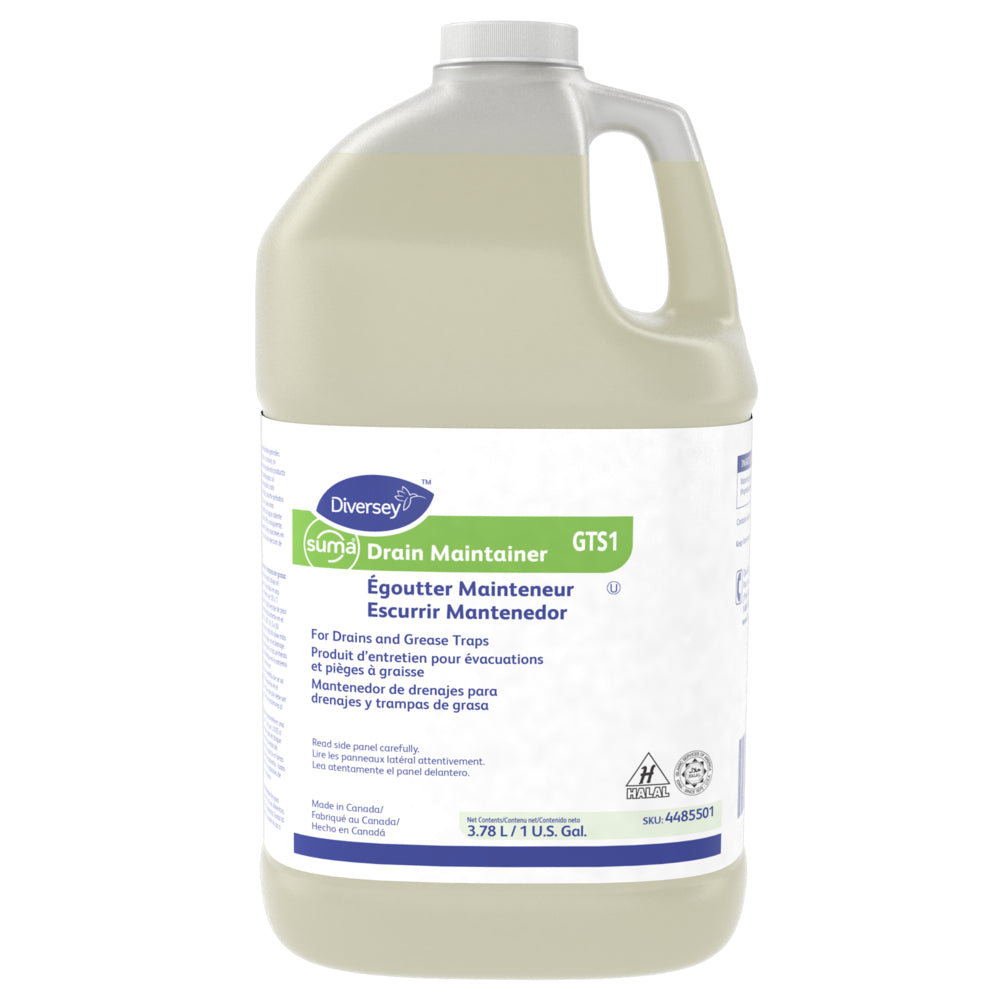 Diversey Suma Drain Maintainer - 1 Gallon - 4 Pack
