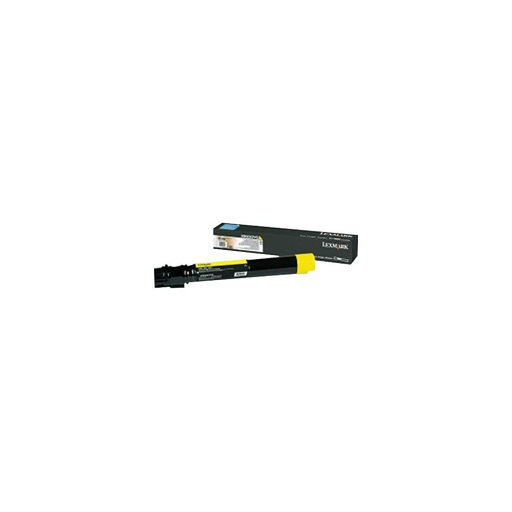 Cartouche de toner jaune Lexmark X950 - X952 - X954 - Très haut rendement (X950X2YG)