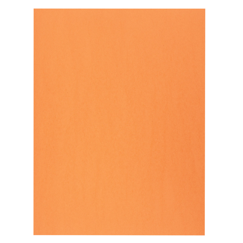 Papier de construction North American Paper Inc. – 24" x 36" – Orange – 48 feuilles