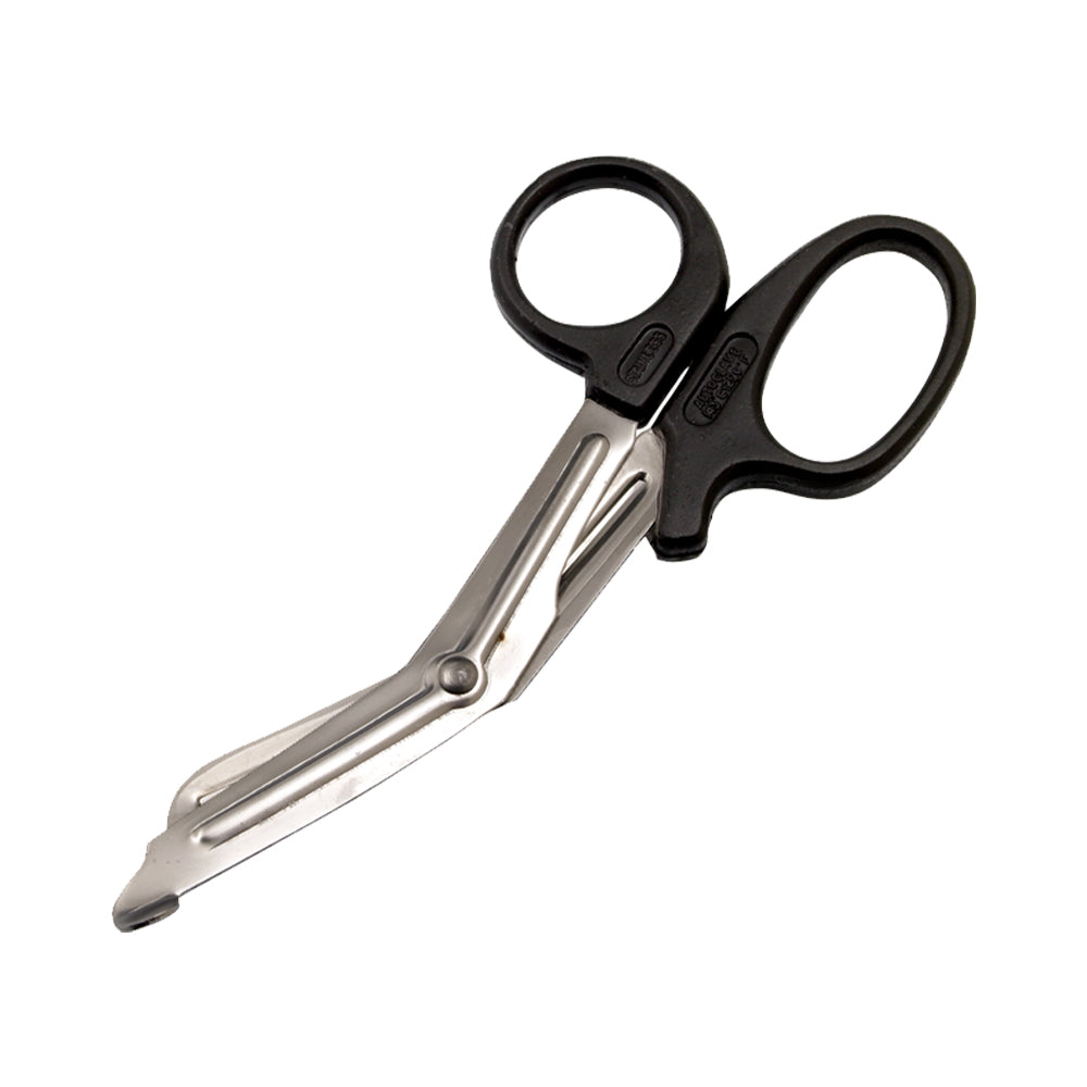 Wasip Black Handle Universal Scissors - Paramedic Style - 5.5"