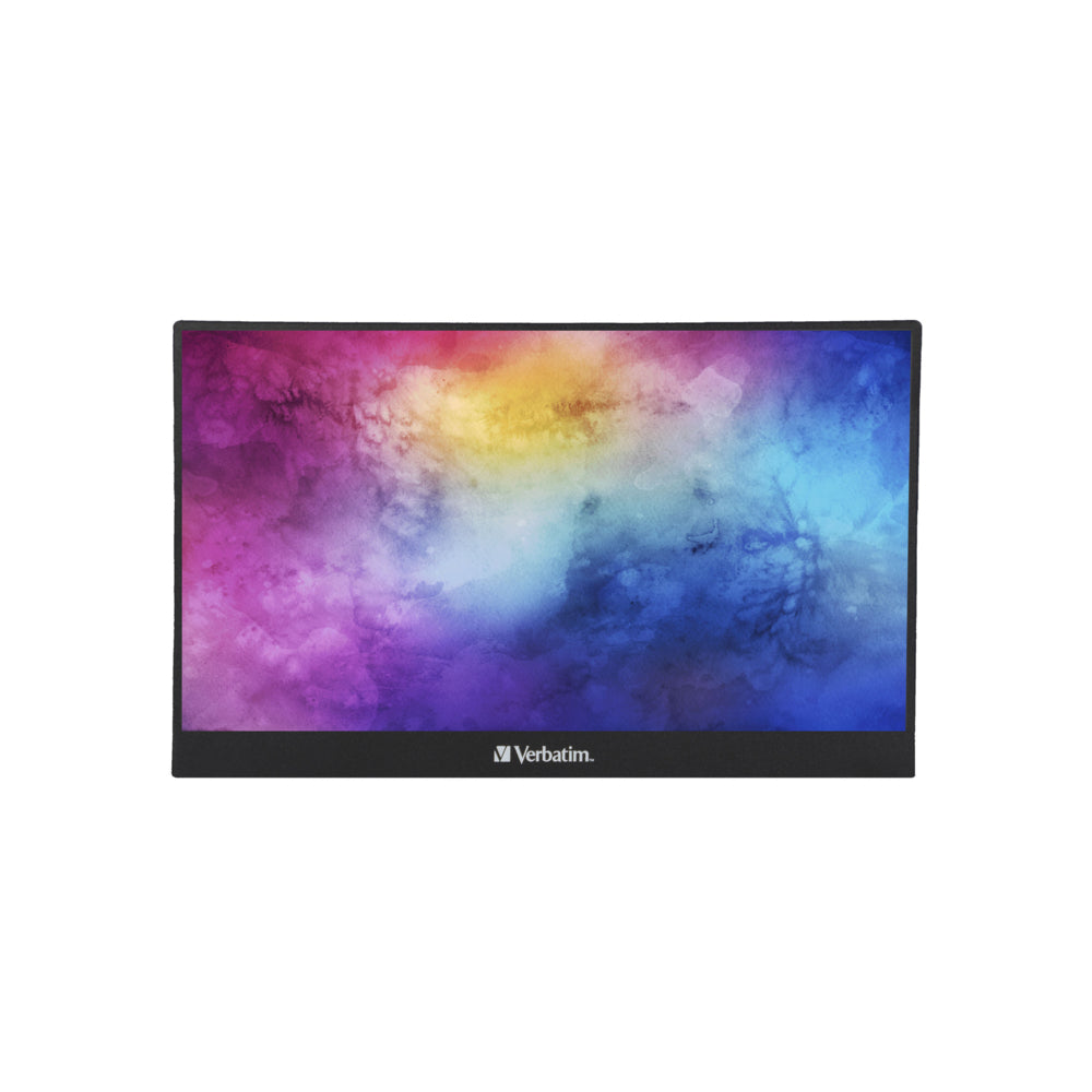 Verbatim 17" Touchscreen Monitor - 12.30" L x 20.60" W x 2.30" H - Black