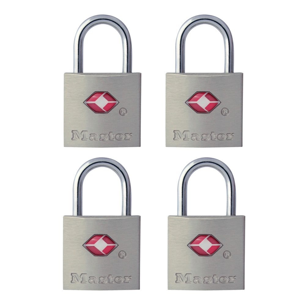 Cadenas à bagages Master Lock SA - Lot de 4