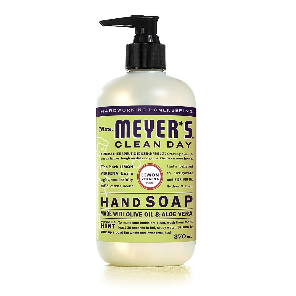 Savon pour les mains Mrs. Meyer's Clean Day, 370 ml, verveine citronnée