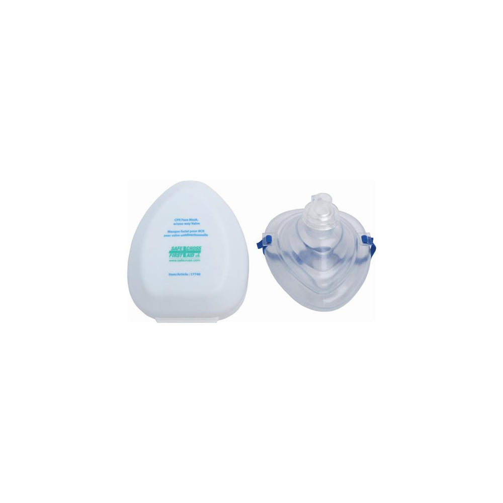 Safecross CPR Face Mask with One-Way Valve