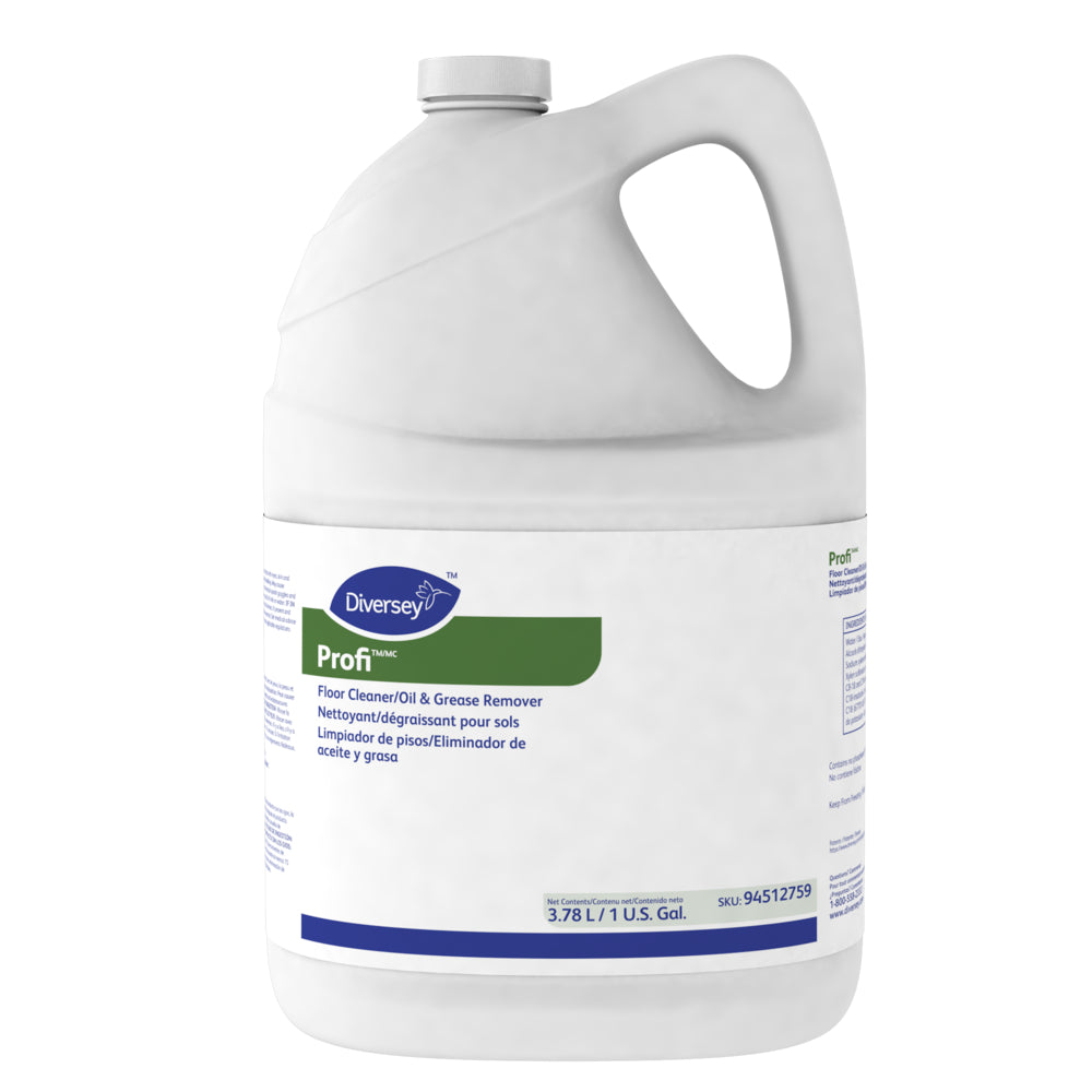 Diversey Profi Floor Cleaner/Oil & Grease Remover - 3.78 L