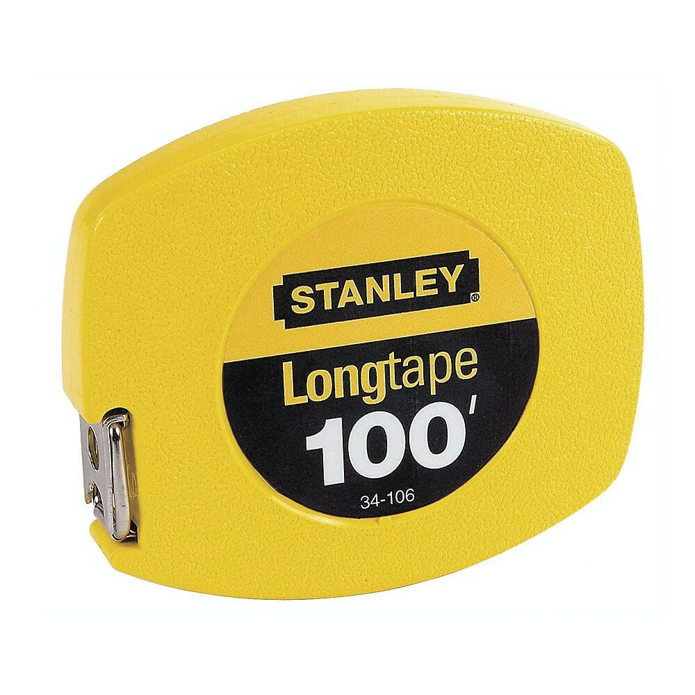 Règle à ruban Stanley de 30,5 m de long et 9,5 mm de large (34-106)