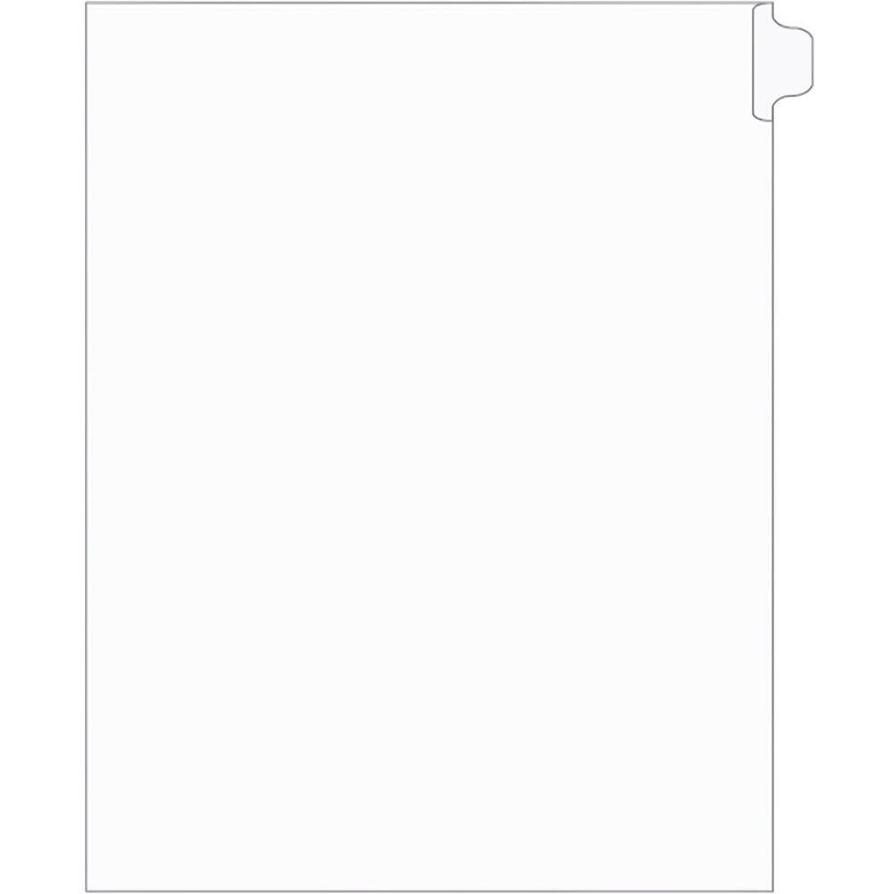 Onglets Supreme Litigation 25e édition Singles 11" Blanc