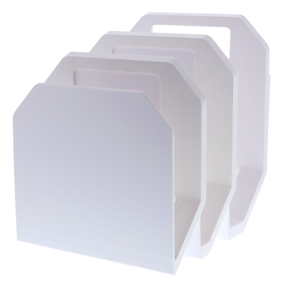 Konnect 3-Piece File Organizer - White