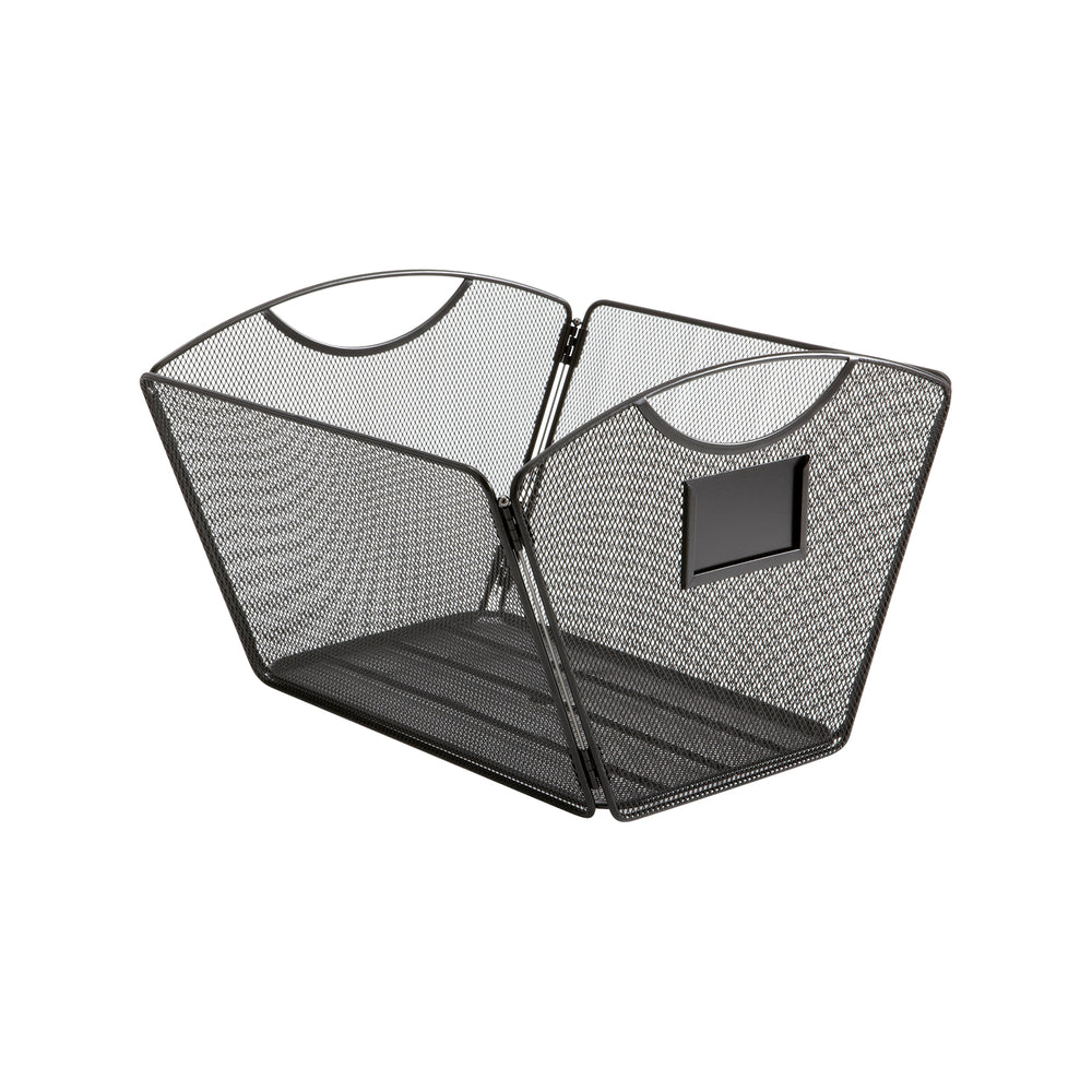 Safco Onyx Mesh Desktop Tub File - Black