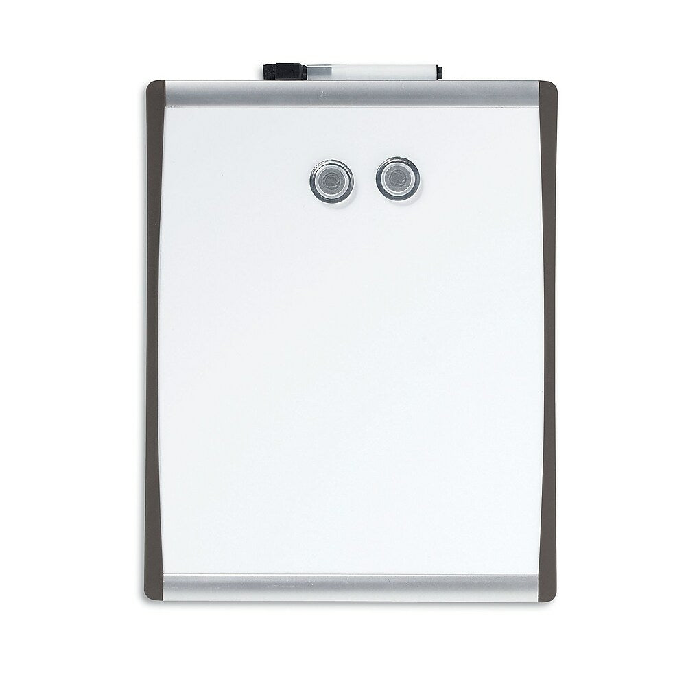 Staples Premium Magnetic Dry-Erase Board, White, 11" x 14"