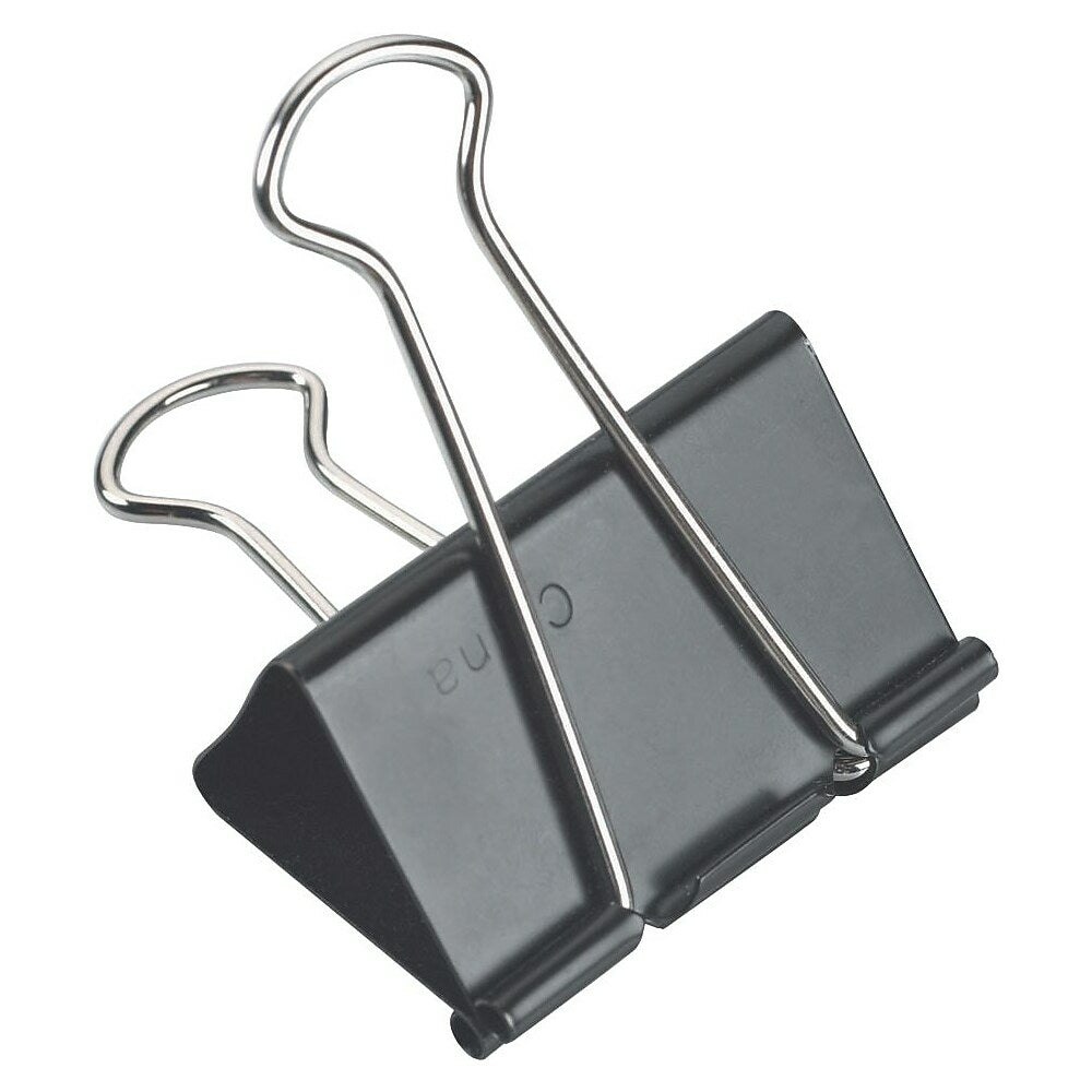Pinces à reliure Staples - Mini - 3/5" - Noir - Paquet de 60