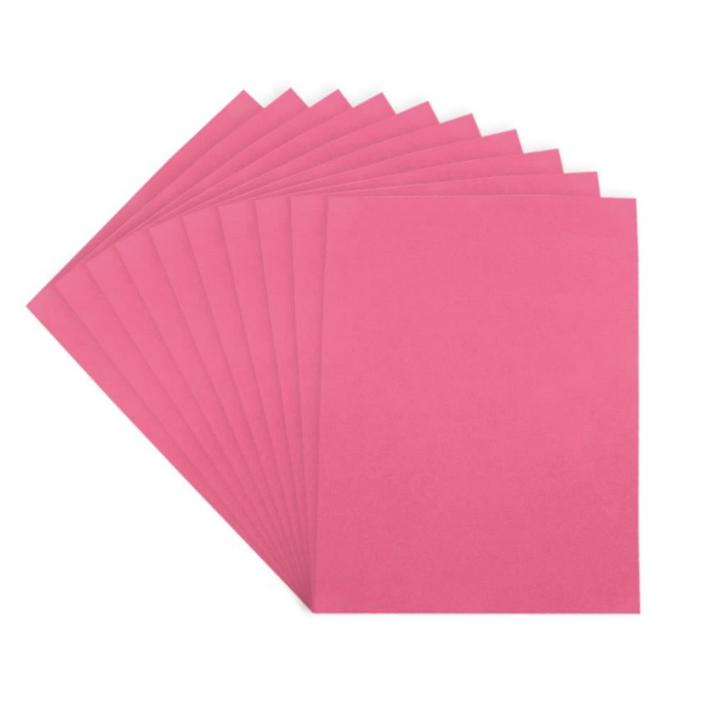Pink Foam Sheets, 9" x 12", 10/pkg