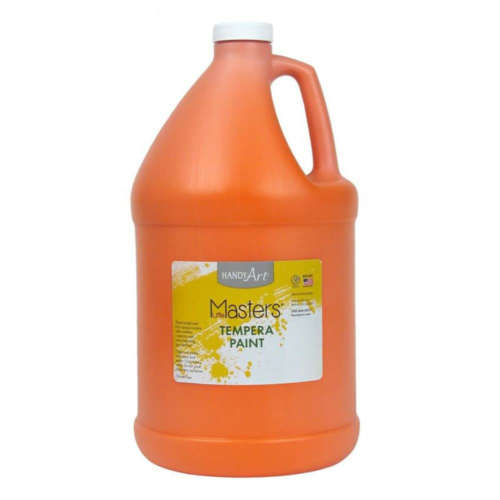 Peinture à la détrempe Little Masters, orange, 3,78 L