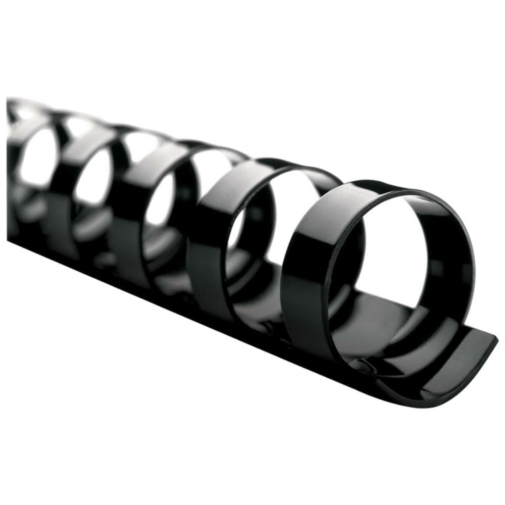 Fellowes Binding Combs - 3/4" - Black - 100 Pack