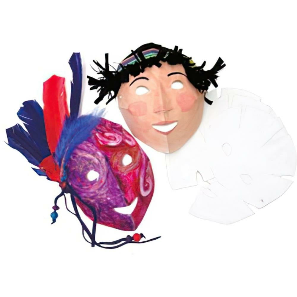 Masques amusants pliables Roylco