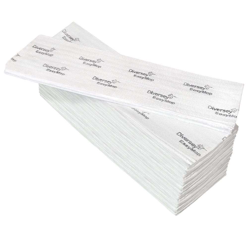 Diversey EasyMop Single-use Mop, 19.29" L x 11.42" W x 20.47" H - 10 Packs of 50