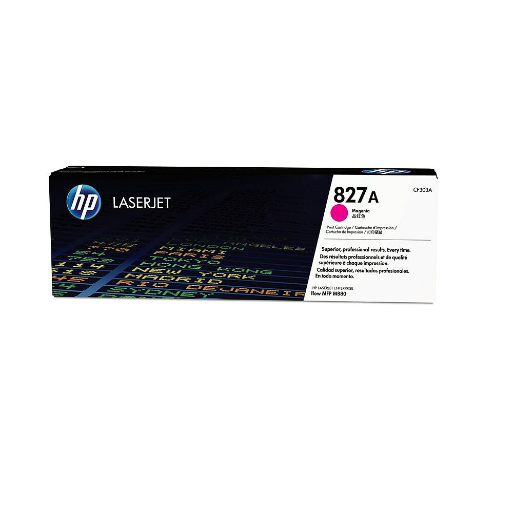 Cartouche de toner magenta d'origine HP 827A (CF303A) LaserJet