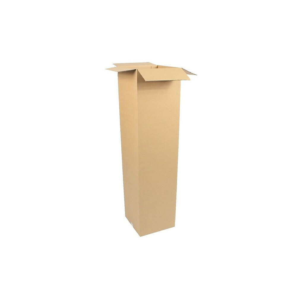 Gerrity Tall Corrugated Boxes - 6" L x 6" W x 36" H - 25 Pack