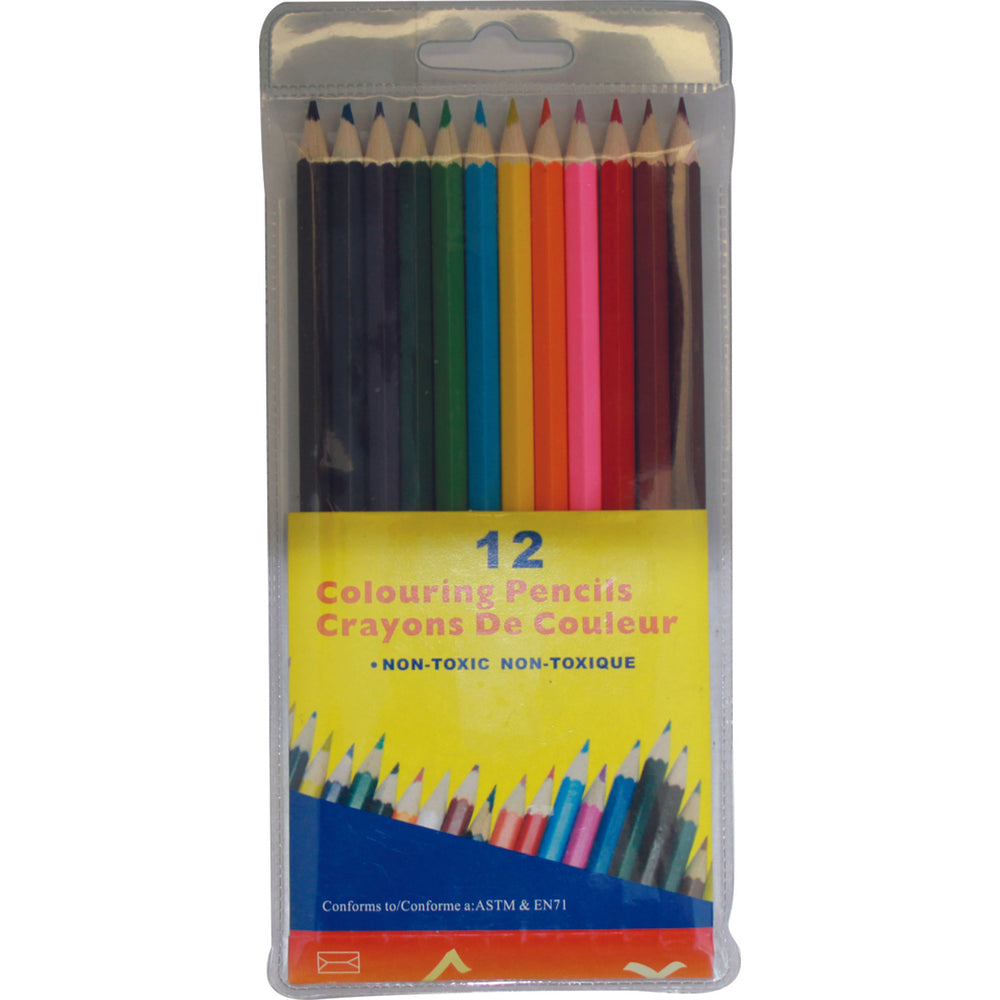 Sotal Pre-Sharpened Colour Pencils, Assorted Colours, 12/ Pack
