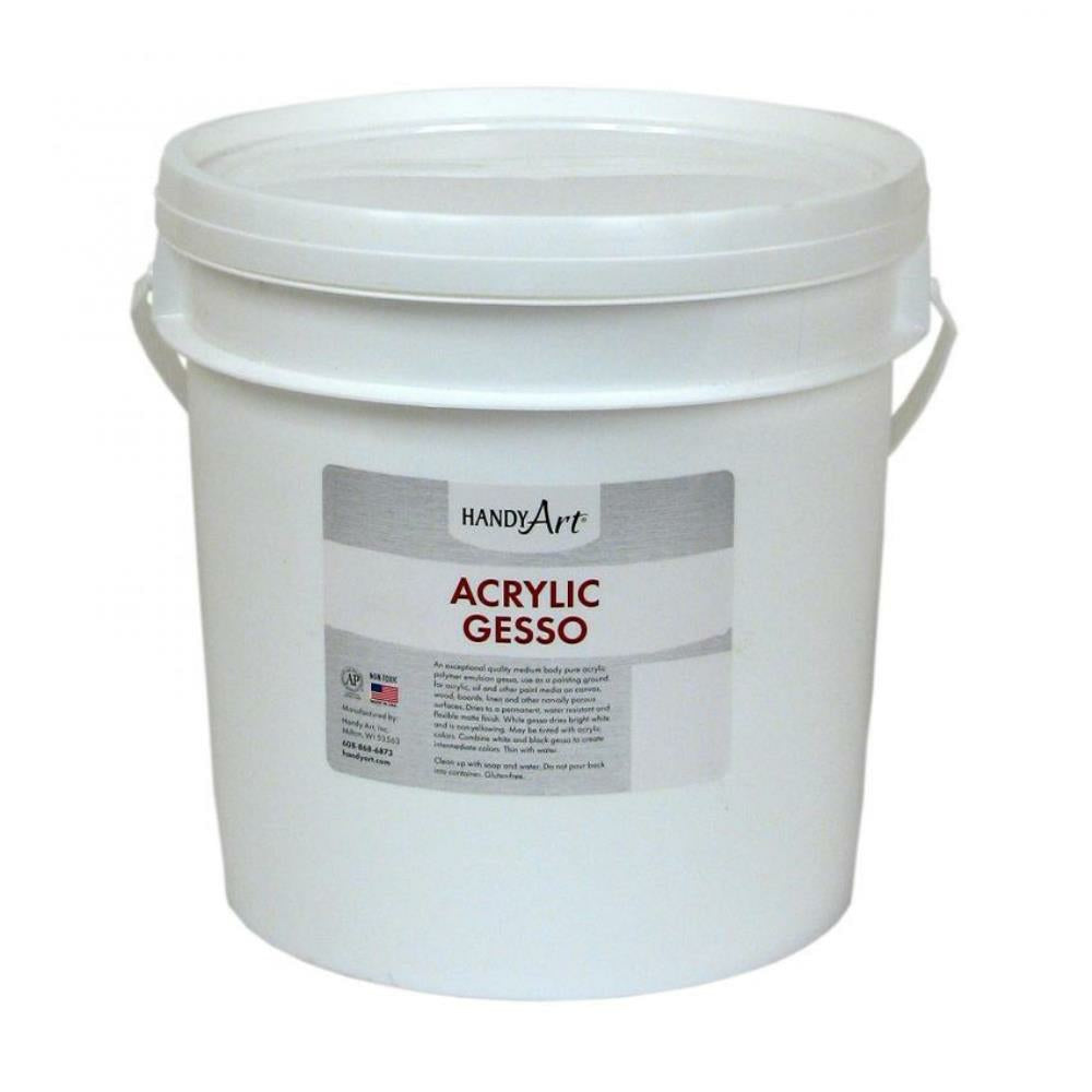 Acrylic Gesso, 1 Gallon