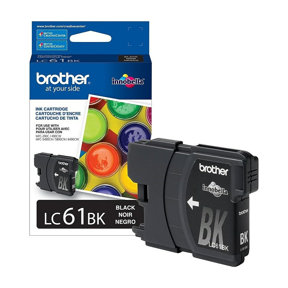 Brother LC61 Black Ink Cartridge (LC61BKS)