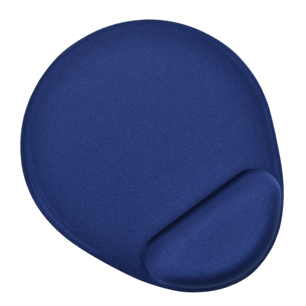 DAC Super-Gel Mini Round Mouse Pad with Wrist Support - Blue