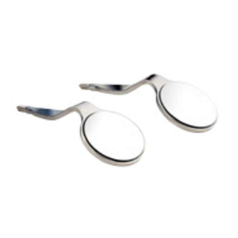 Double Sided Front Surface (Rhodium) Mouth Mirror - Cone Socket #5 (6 Pieces) - D2D HealthCo.