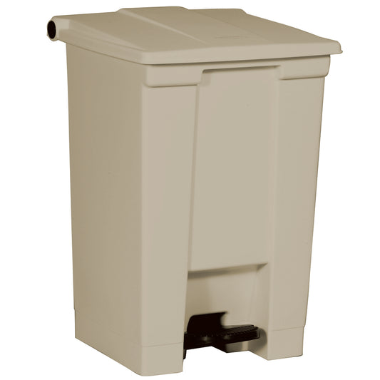 Legacy Step-On Container - 16.2" W x 15.75"D x 23.6"H - 45 Litres - Beige