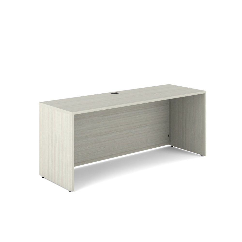 Bureau à emporter Newland - 72" x 24" - Chocolat blanc