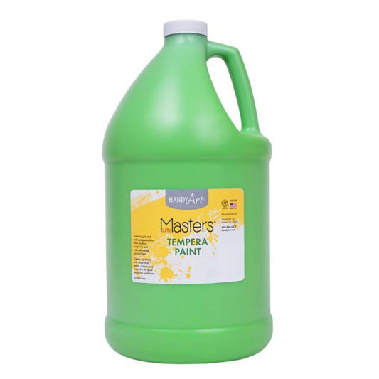 Little Masters Tempera Paint, Light Green, 3.78L