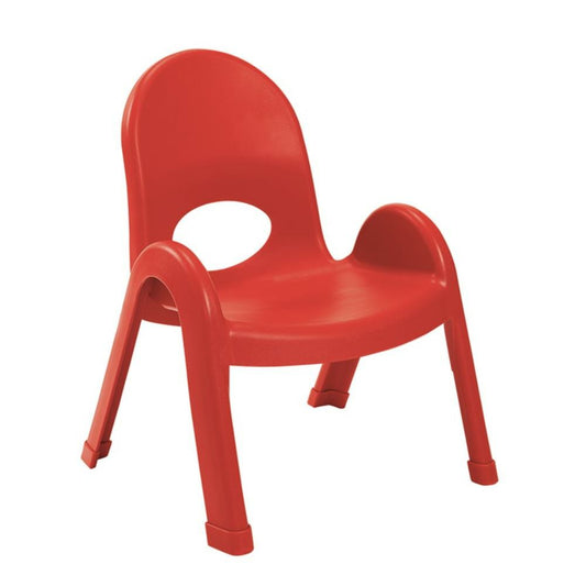 Chaise empilable Angeles Value 9" rouge