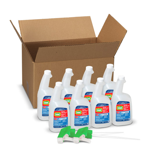 Comet Professional Ready-To-Use Cleaner with Bleach Spray - 945 mL - 8 Pack