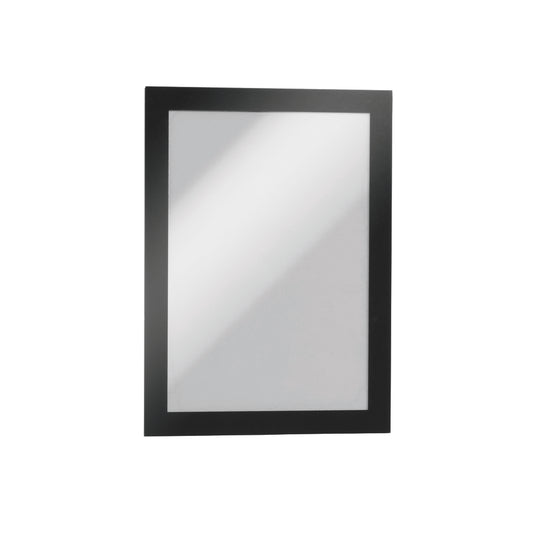 Durable Duraframe Half Letter Frame - 8.5" W x 5.5"  H- Black - 2 Pack