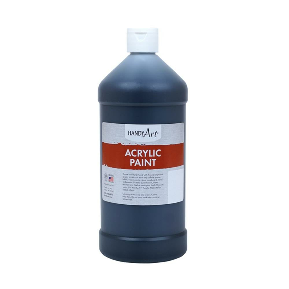 Peinture acrylique Handy Art, noir de Mars, 946 ml