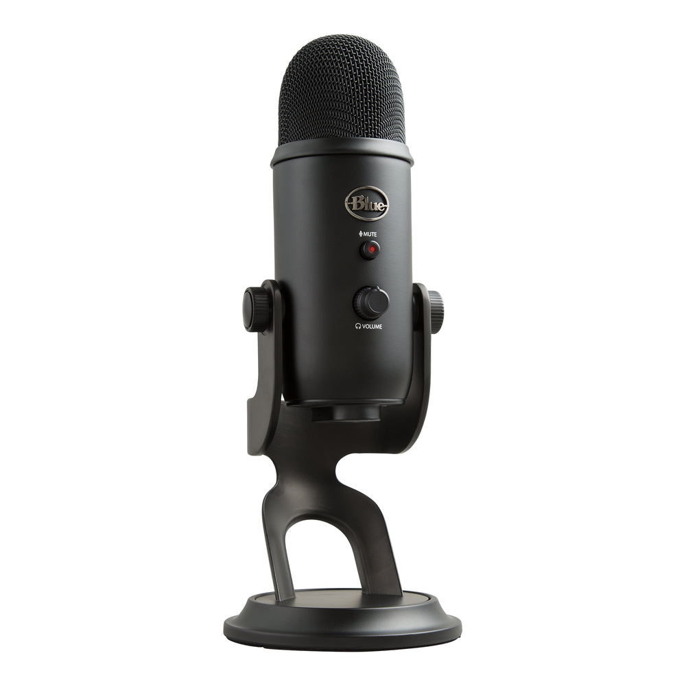 Microphone à condensateur USB Blue Yeti - Blackout