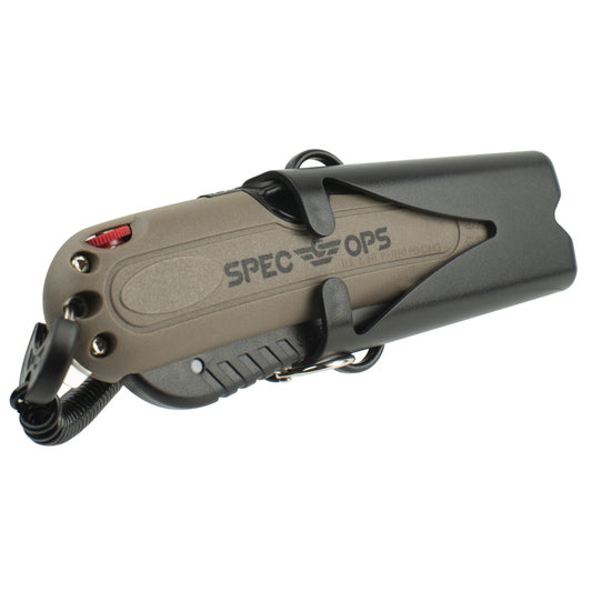 Couteau de sécurité auto-rétractable SPEC Ops avec étui