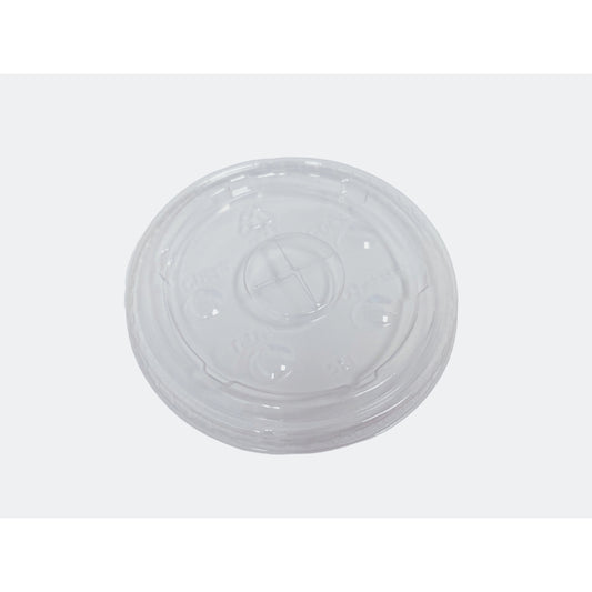 Eco-Packaging 90 mm PET Flat Lid for 12-24 oz - 1000 Pack