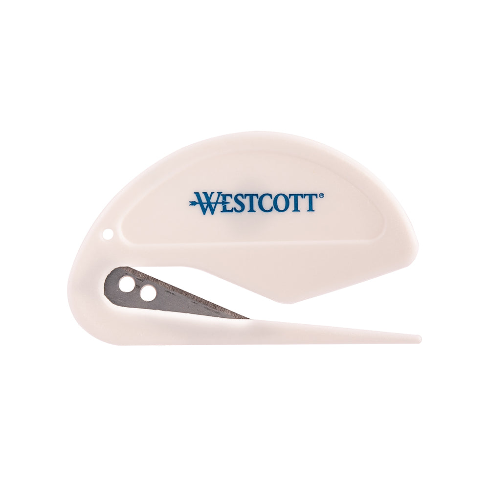 Mini ouvre-lettres de poche Westcott - Blanc