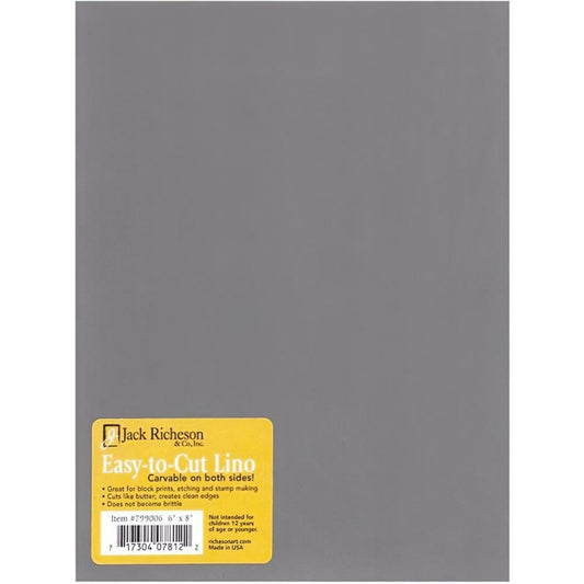 6" x 8" Easy Cut Unmounted Linoleum