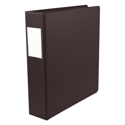 Staples Economy Round Ring Binder - 2" - Black