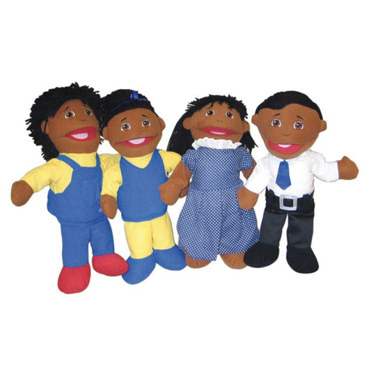 Marvel Education Cre8tive Minds African American Family Puppet Set